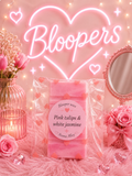 Pink tulips & white jasmine tester blooper