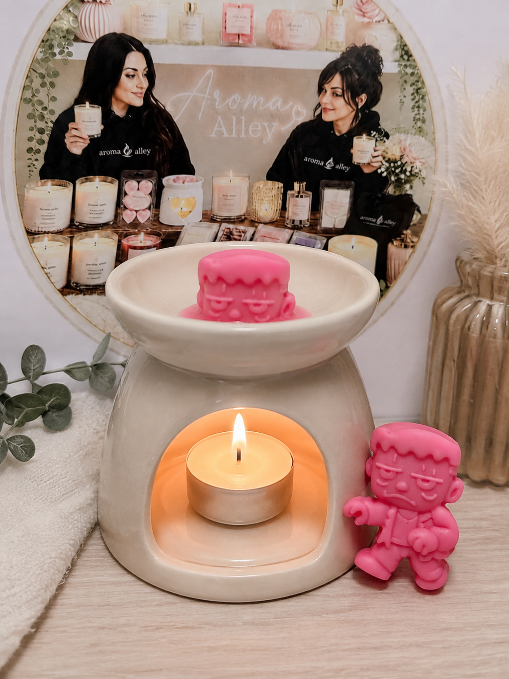 Cotton Candy & Marshmallow scented Frankenstein wax melt