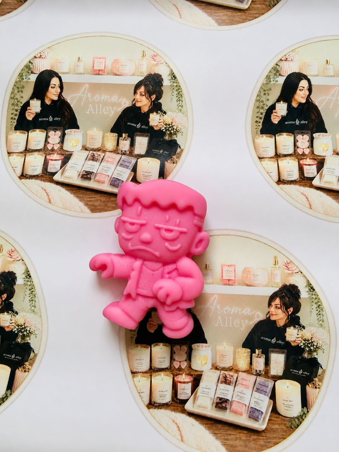Cotton Candy & Marshmallow scented Frankenstein wax melt