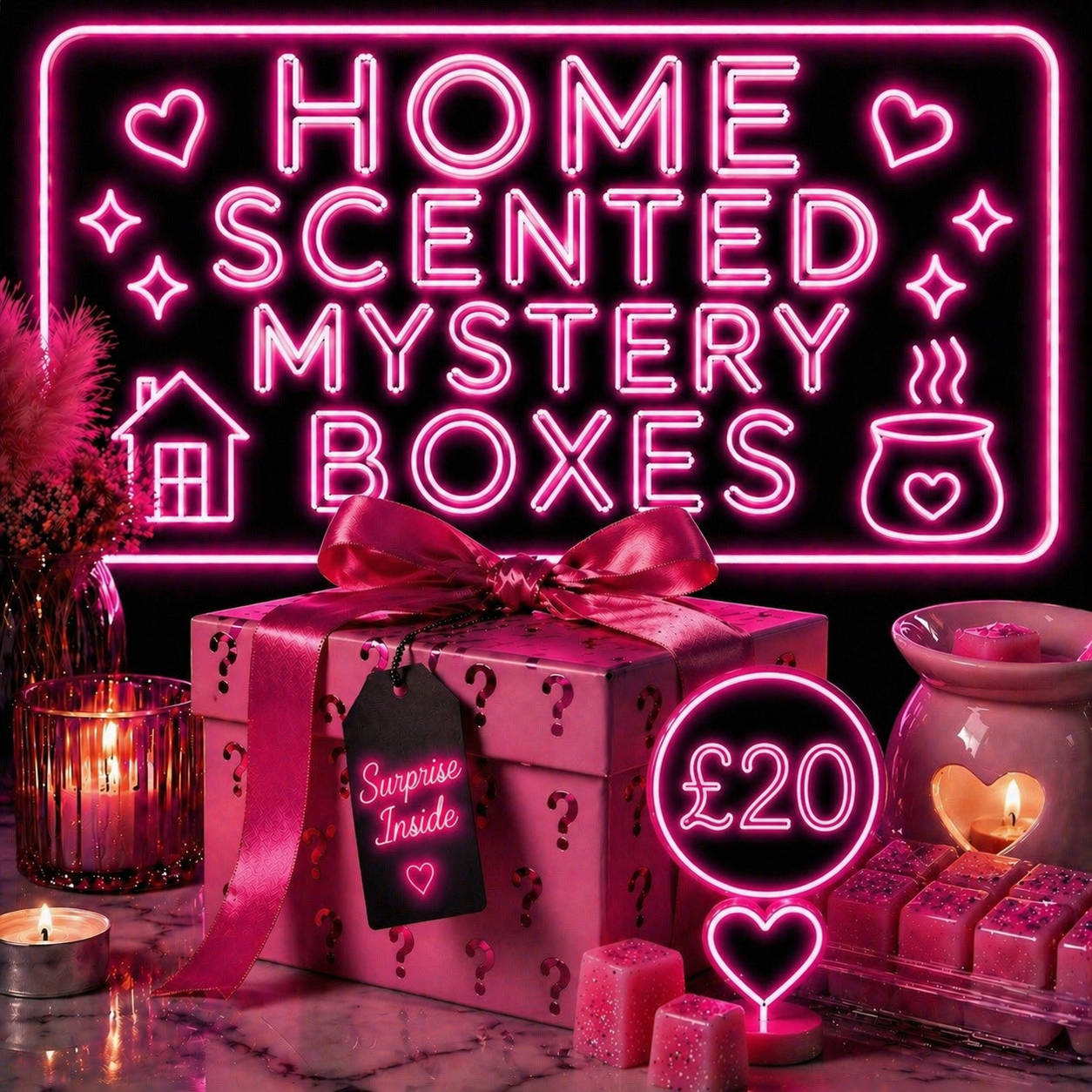 £20 home scented mystery box