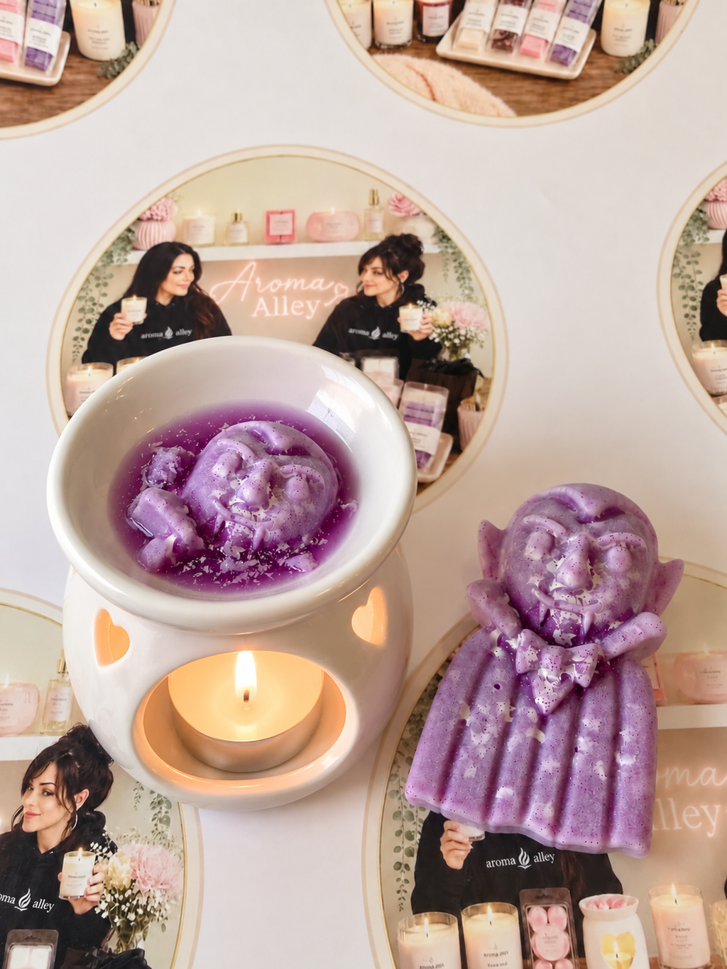 Ghost scented vampire wax melt