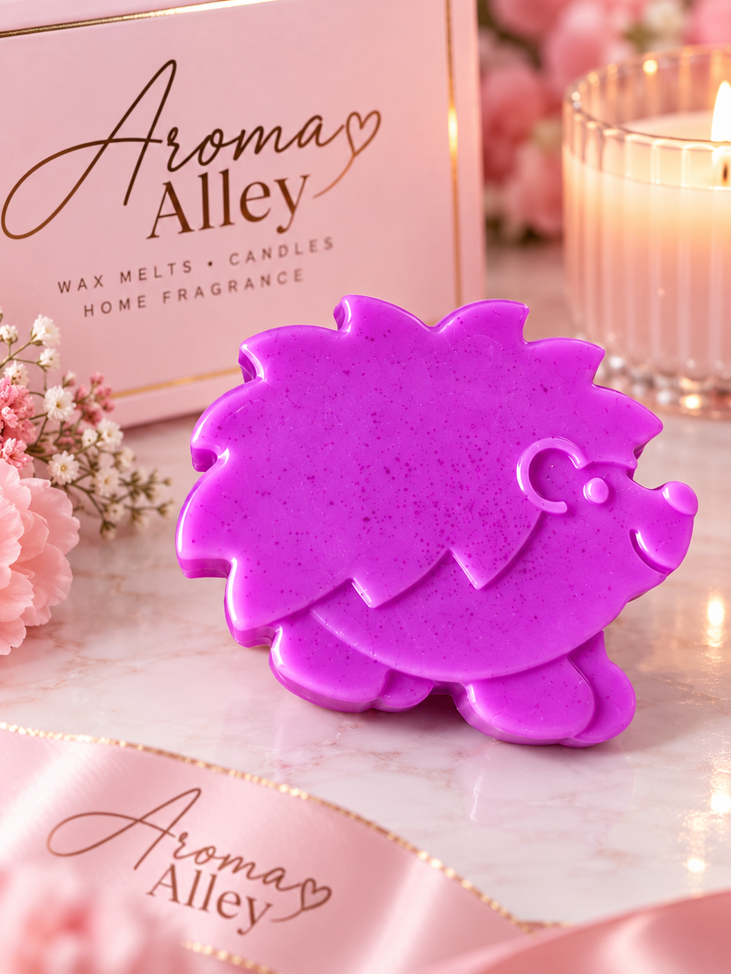 Flower Bomb Purple small hedgehog