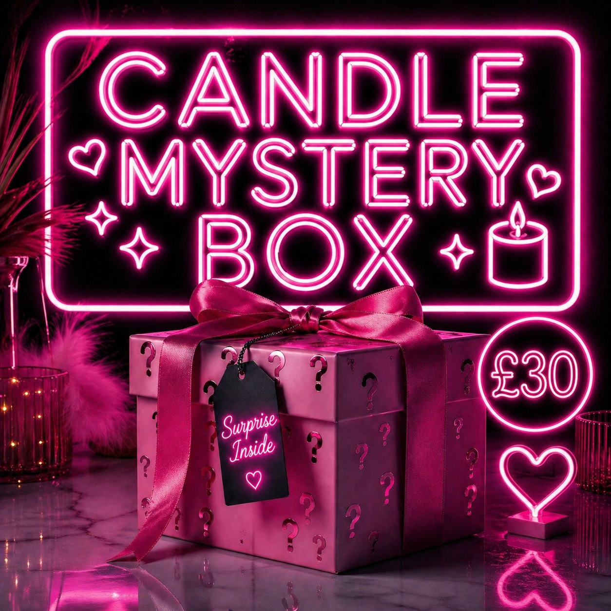 £30 candle mystery box