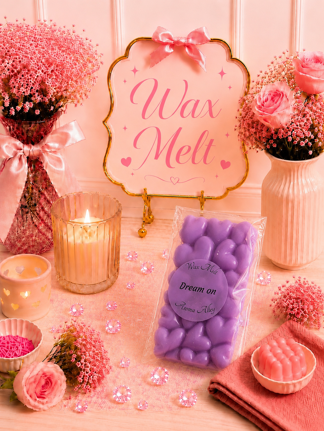 Dream on Large wax melt