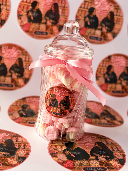 (Available soon)200G Pink Mix Sweet Jar