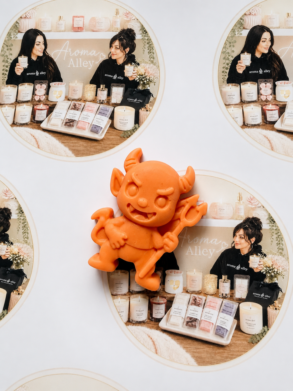 Pumpkin Pie scented Devil wax melt