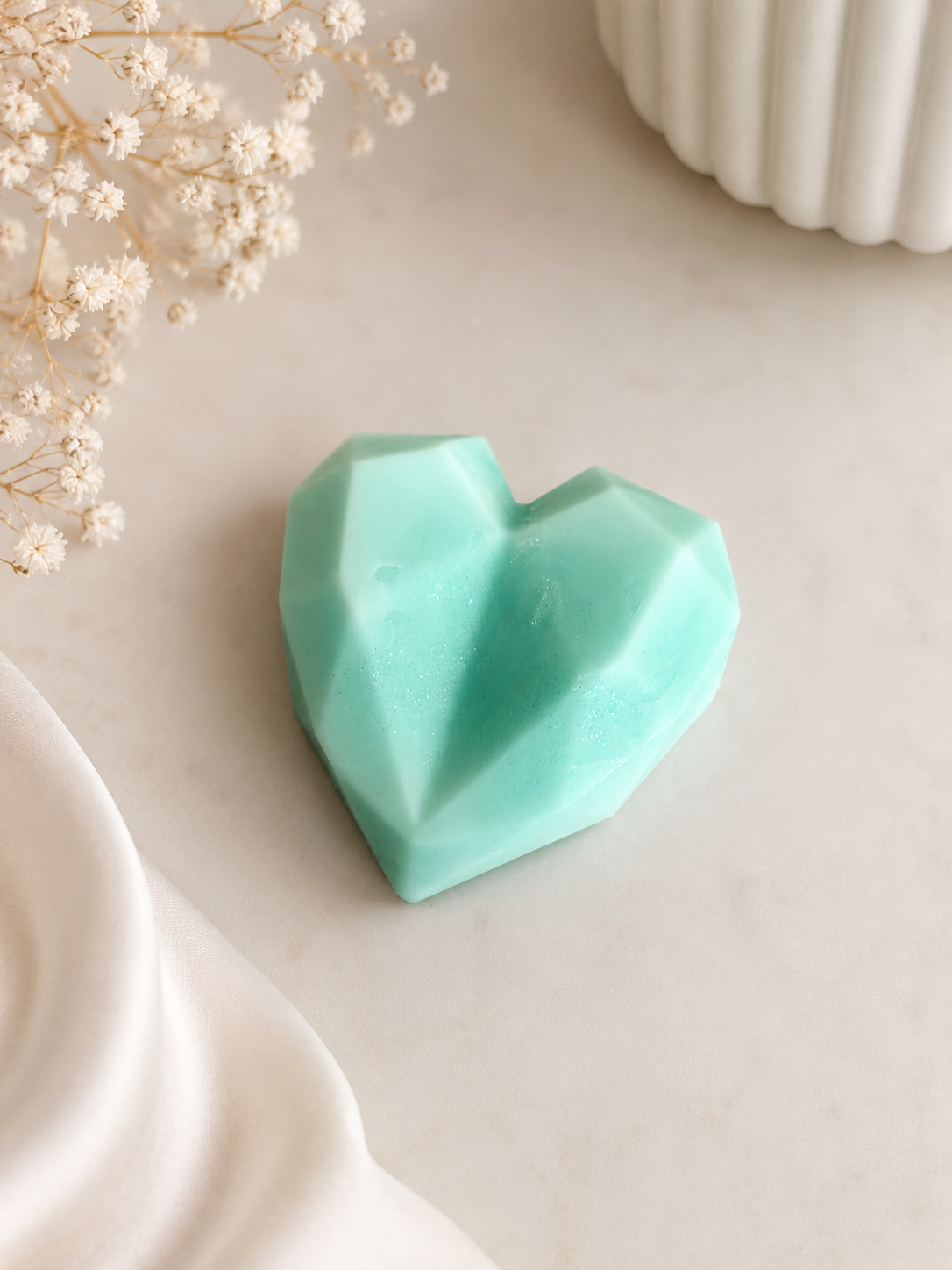 Sandalwood 3D Heart