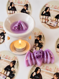 Ghost scented bat wax melt