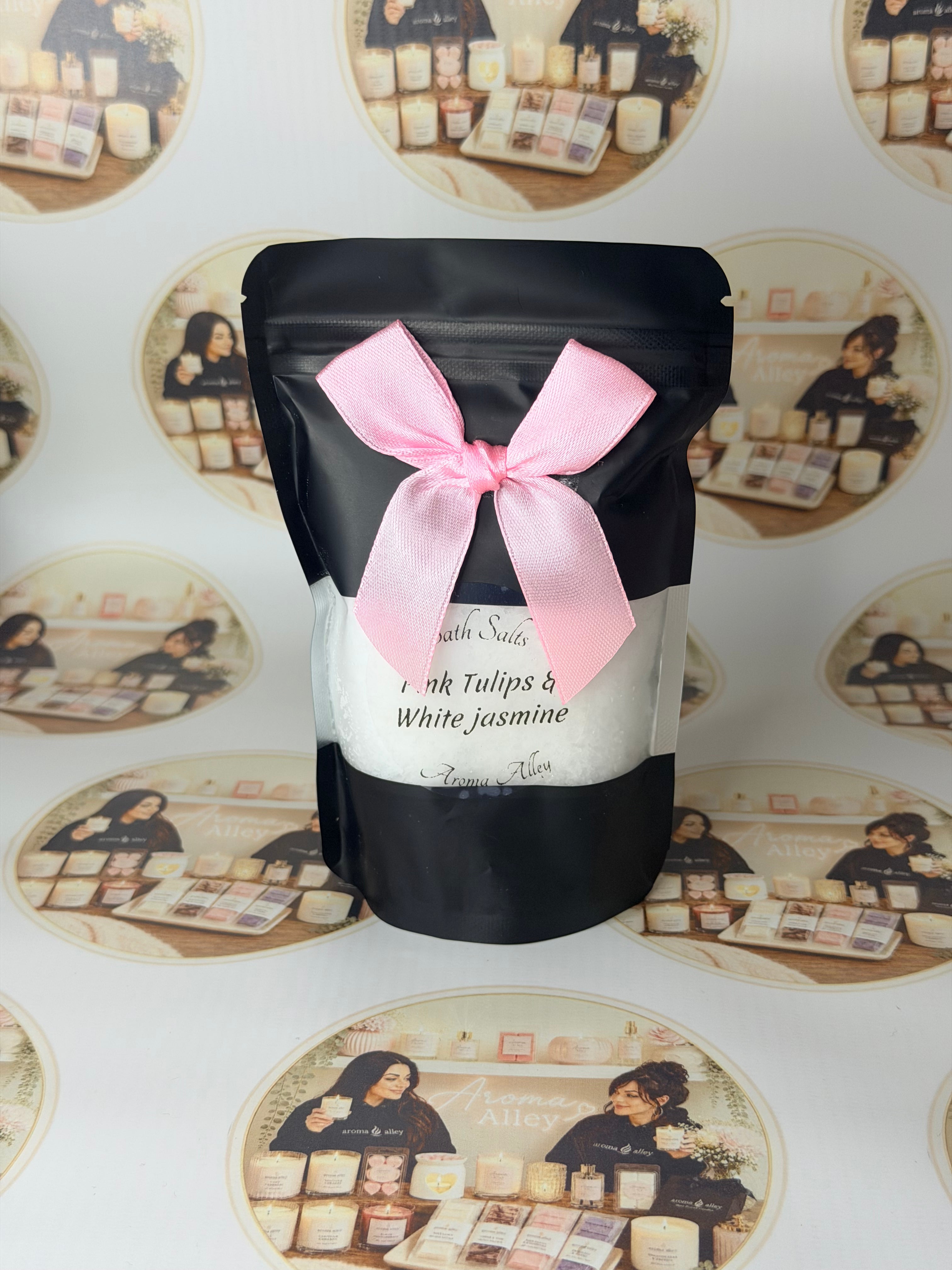 Pink Tulips & White Jasmine 300G Bath Salts
