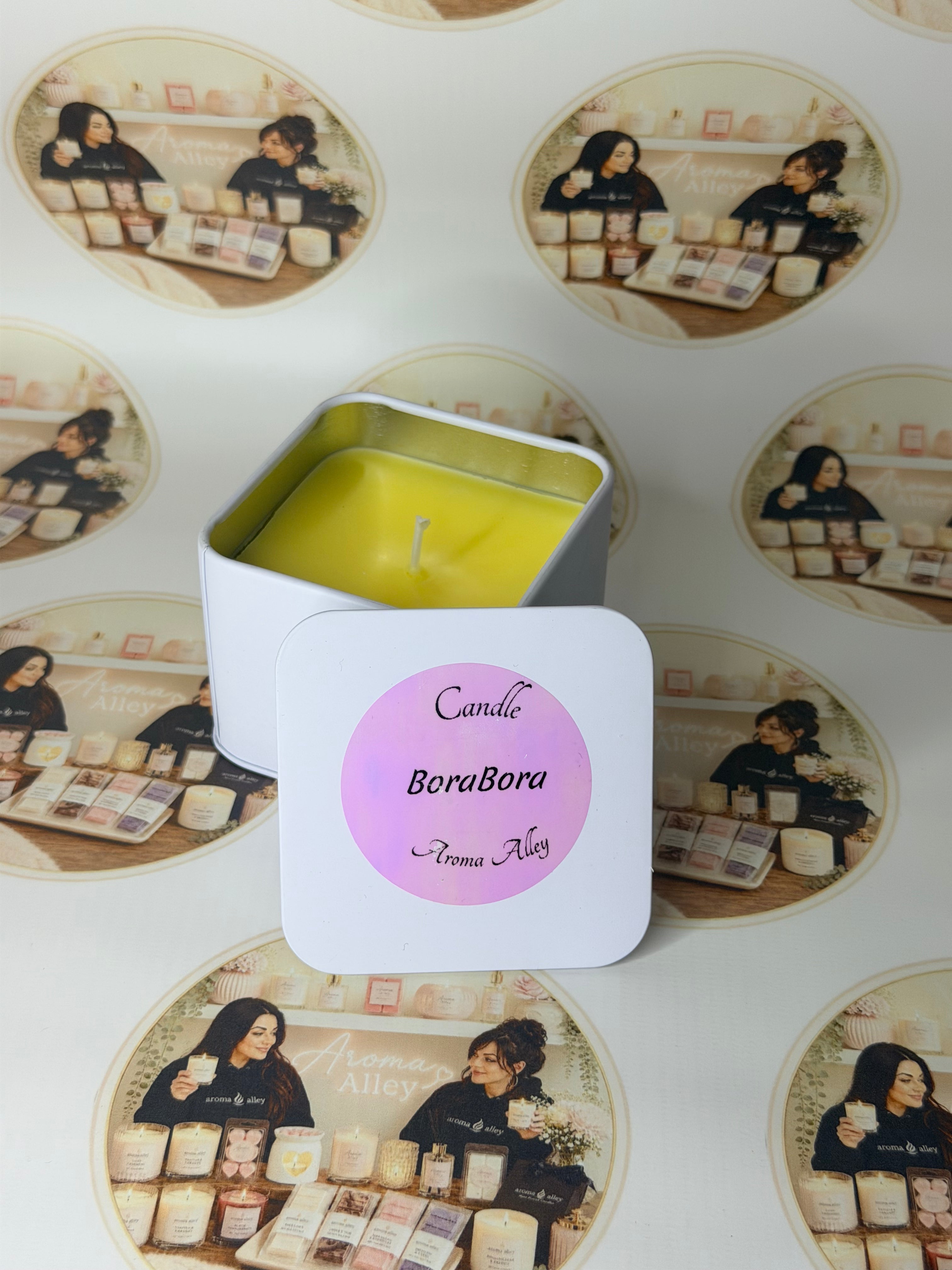 BoraBora Tin Candle