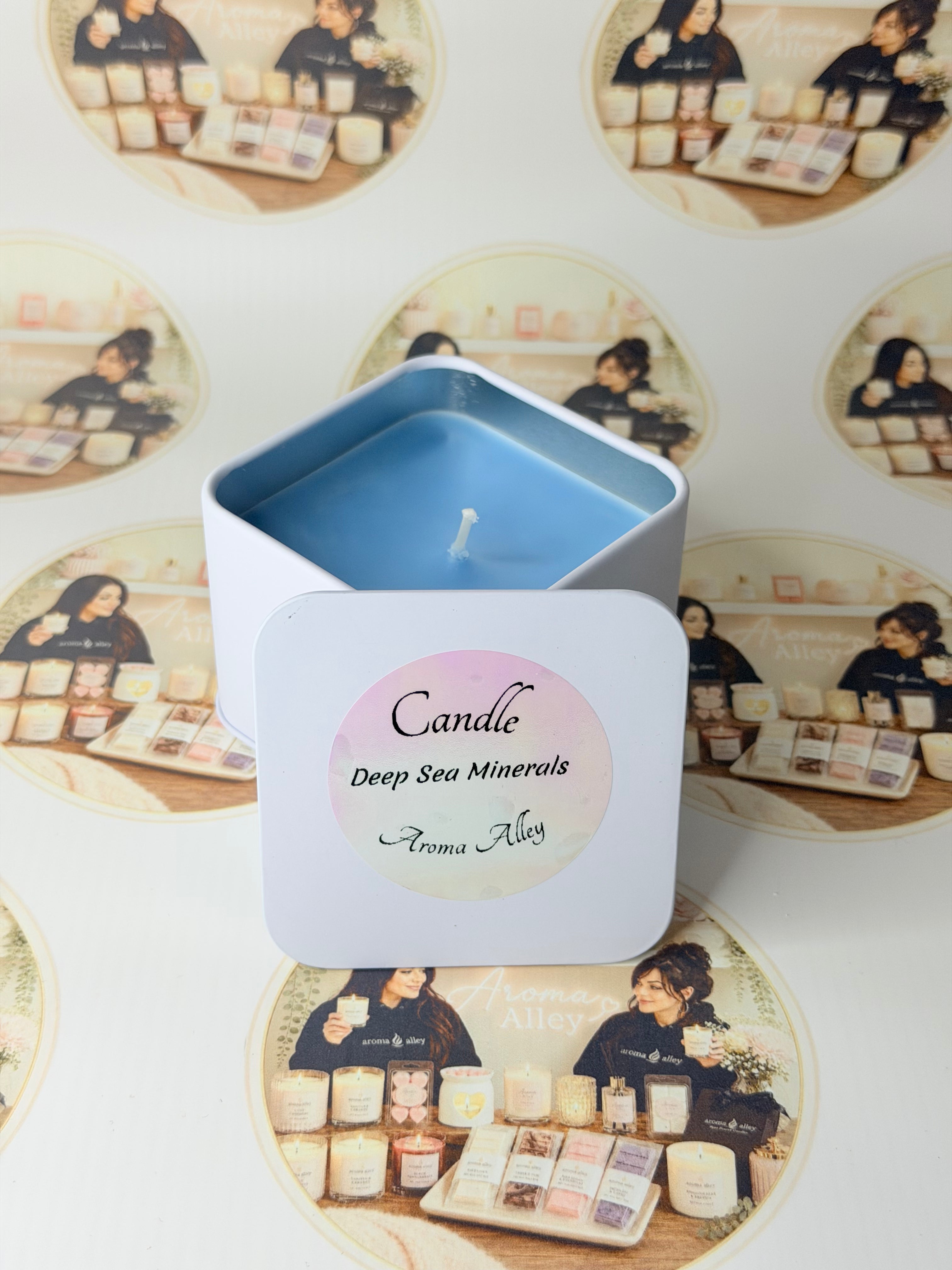 Deep Sea Minerals Tin Candle