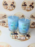 Bleu Glass Candle