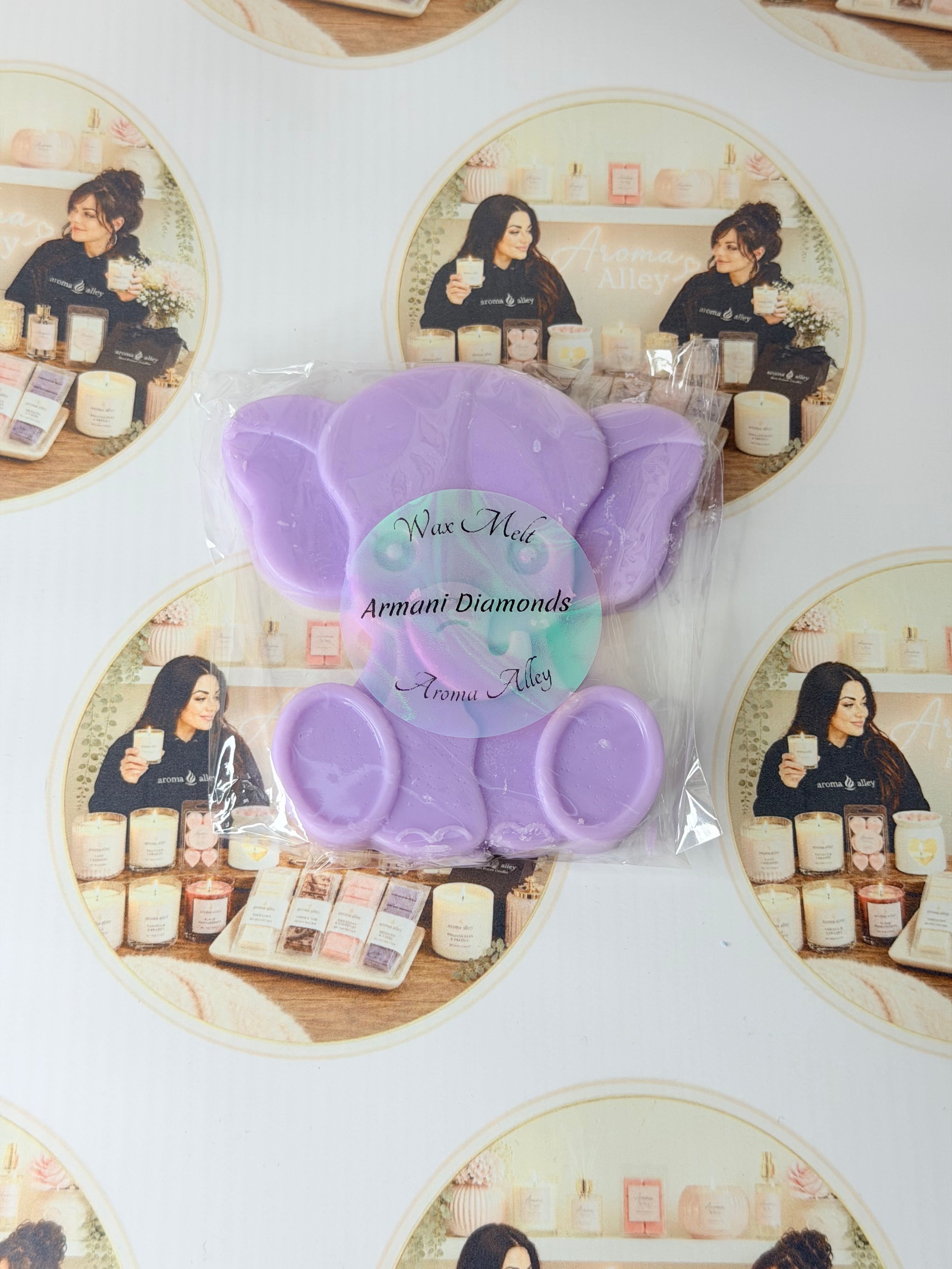 Large Elephant Armani Diamonds Wax Melt