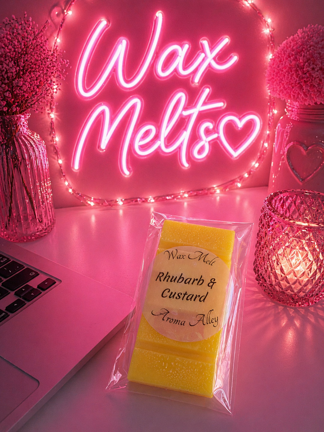 Rhubarb&Custard snap bar