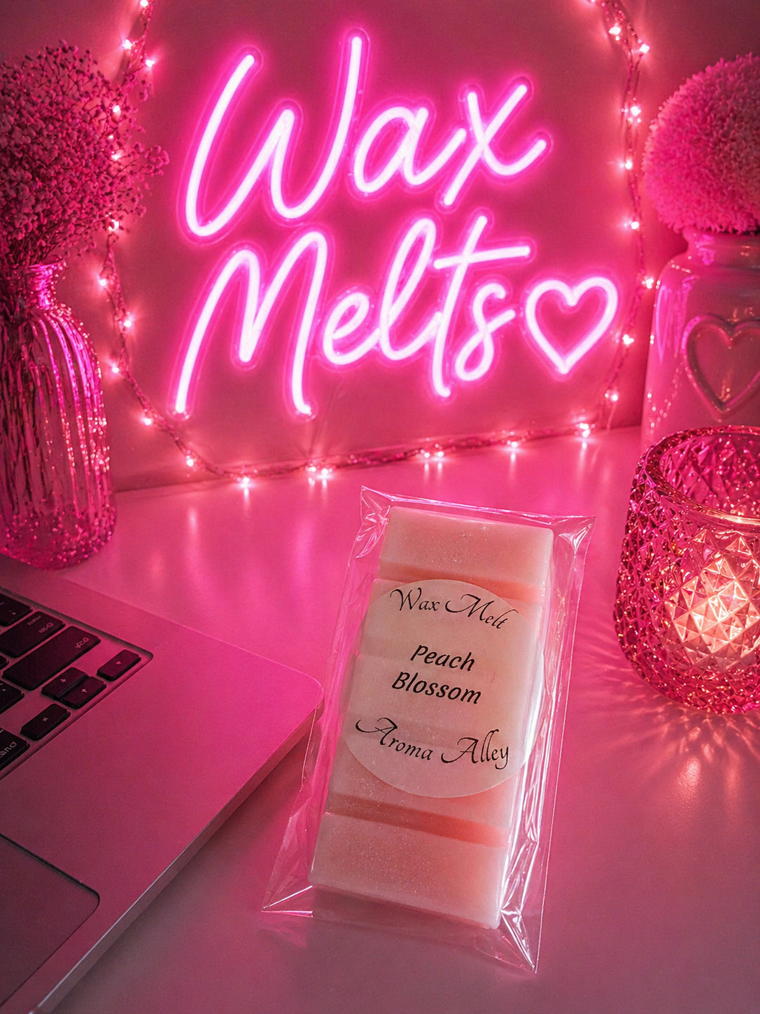 Peach blossom snap bar