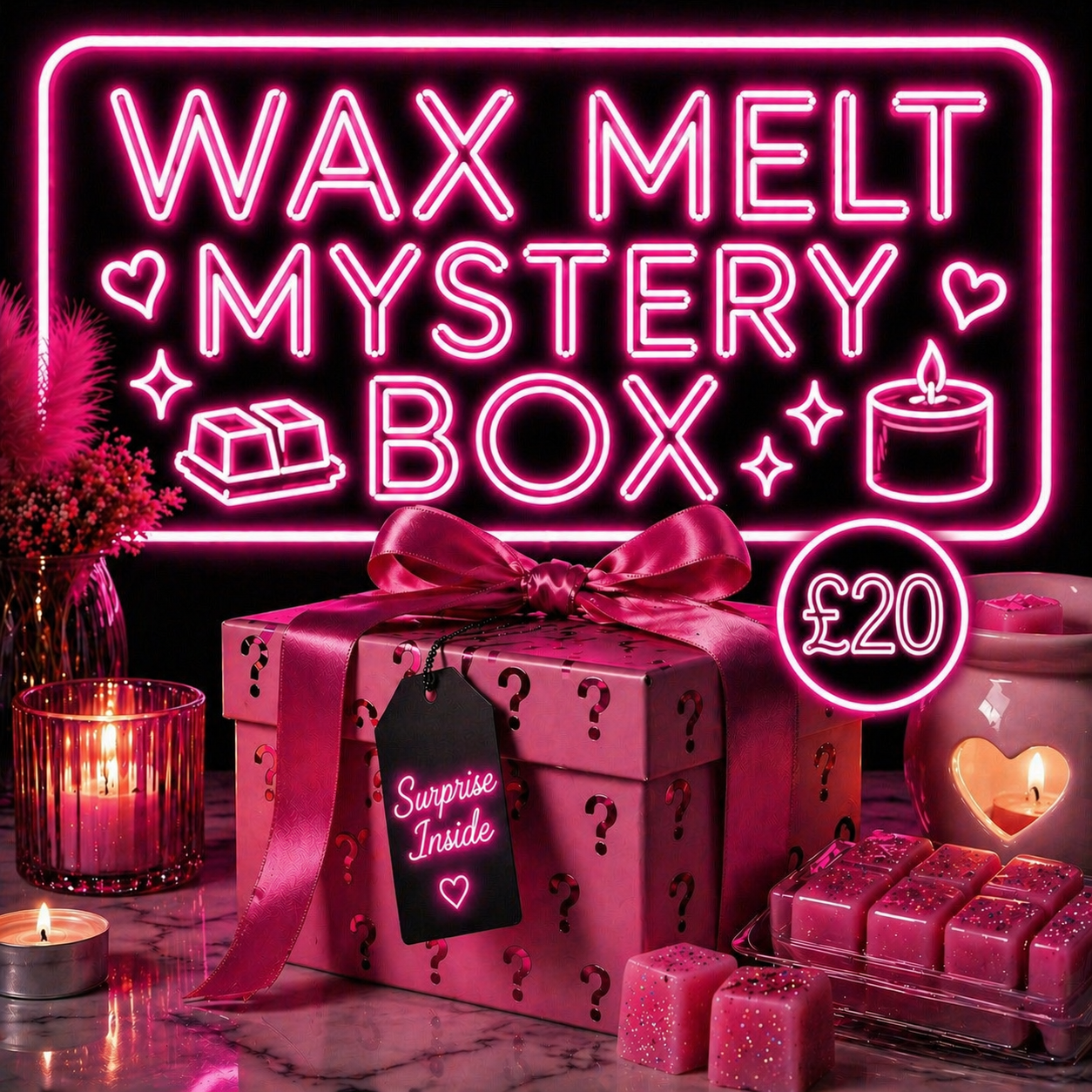 £20 wax melt mystery box