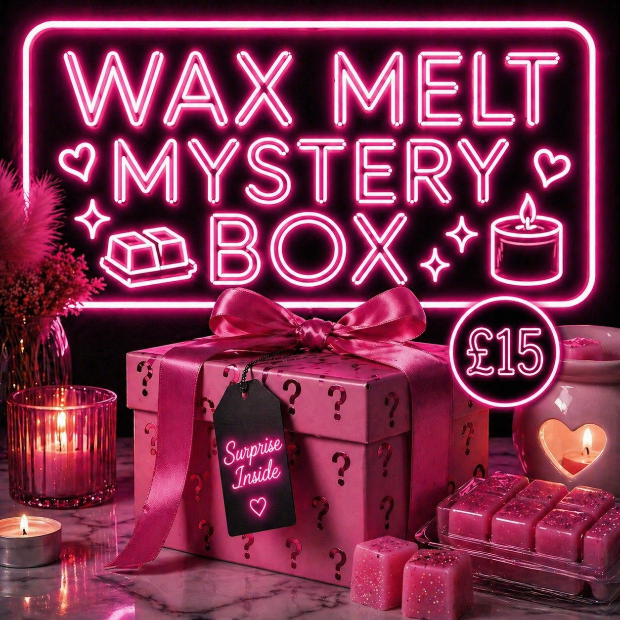 £15 wax melt mystery box