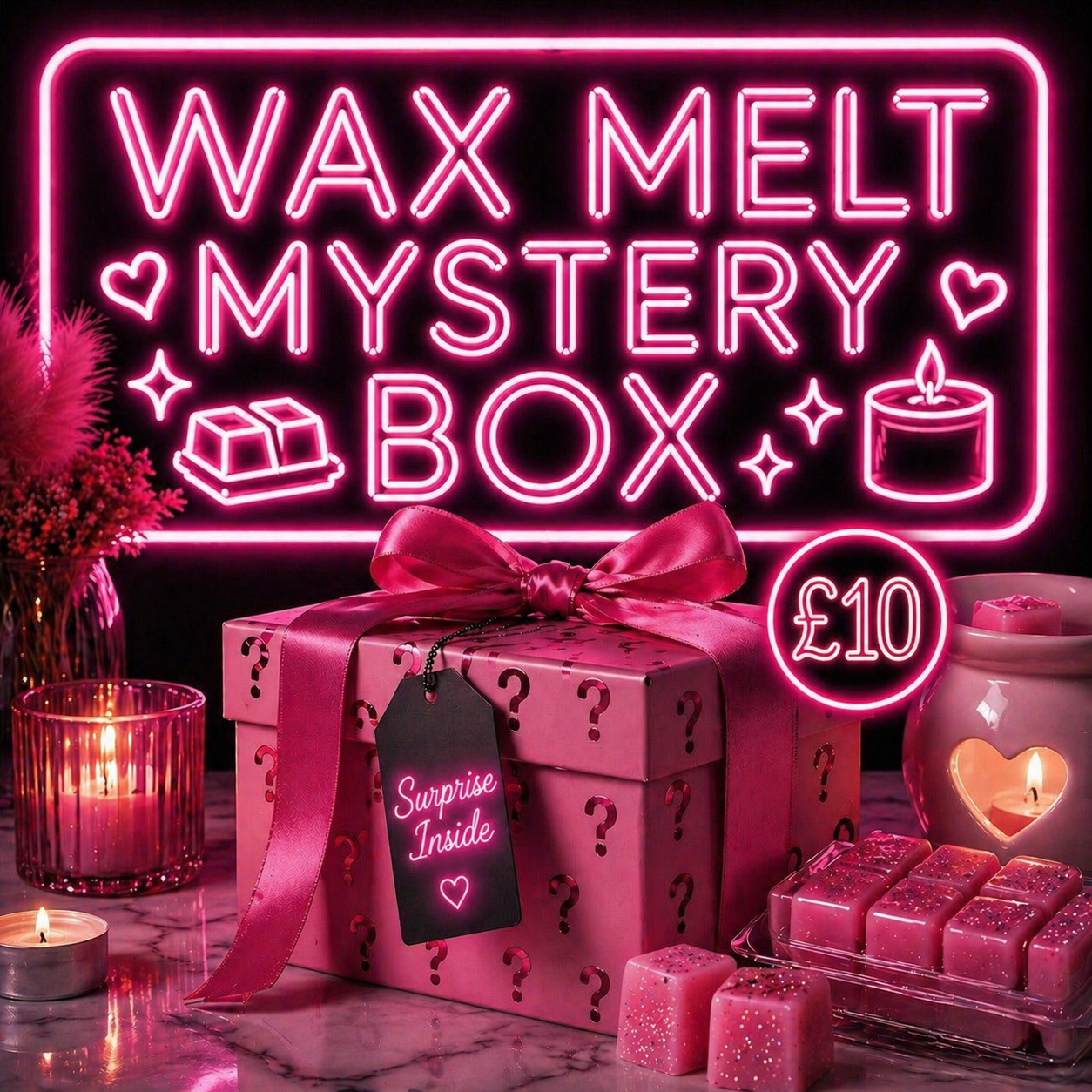 £10 wax melt mystery box